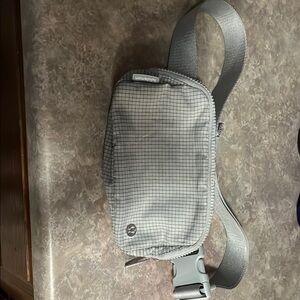 Lululemon Athletica Gray Compact Crossbody Bag